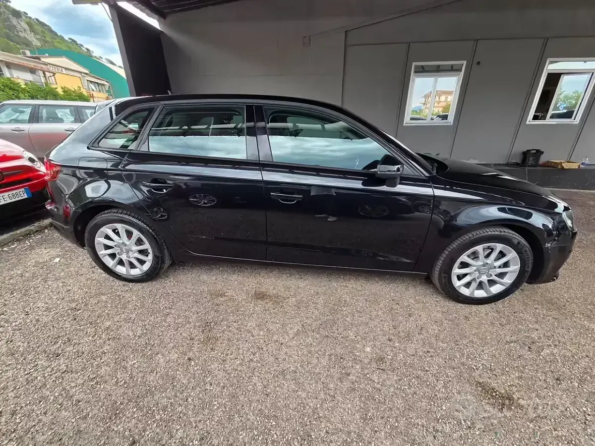 Usata Audi A3 Ambition 150 CV (110 kW) 2013 Nero Berlina