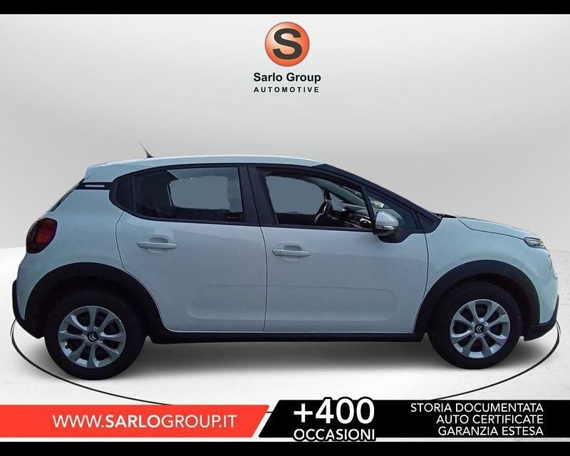 Bianco Usata 2023 Citroën C3 PureTech Due volumi | 14.200 € (Buon prezzo) - Immagine 1/4