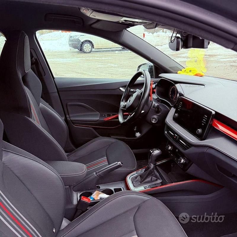 Usata Skoda Fabia Monte Carlo 150 CV (110 kW) 2022 Grigio Utilitaria