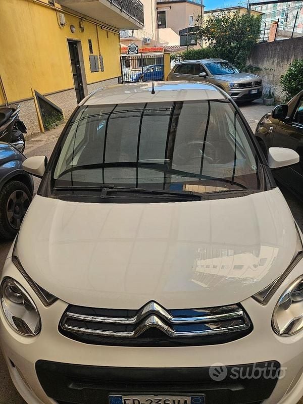 Usata Citroën C1 Feel 69 CV (50 kW) 2016 Bianco Utilitaria