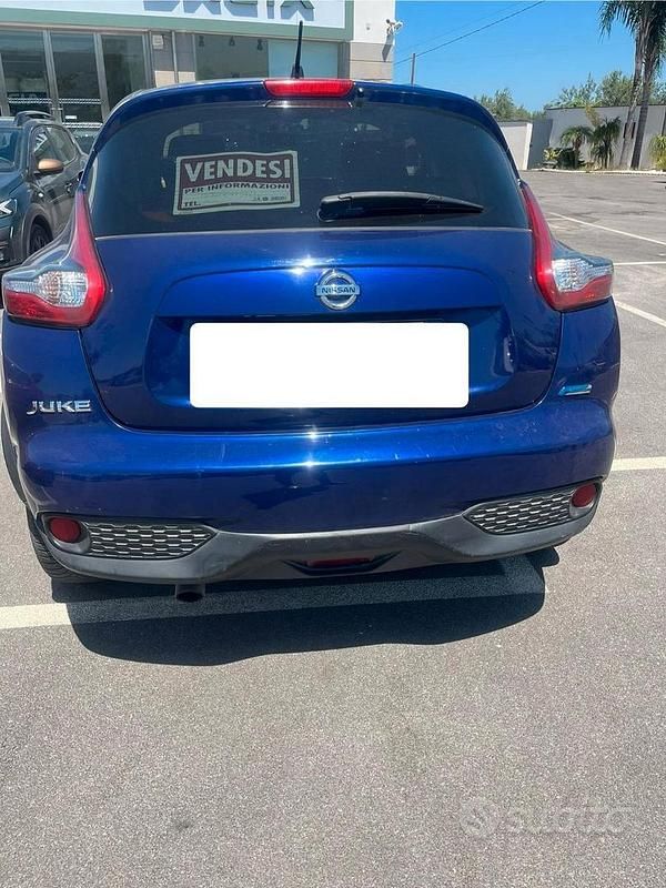 Usata Nissan Juke 110 CV (80 kW) 2014 Blu SUV