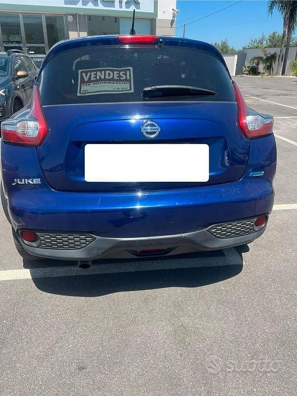 Usata Nissan Juke 110 CV (80 kW) 2015 Blu SUV