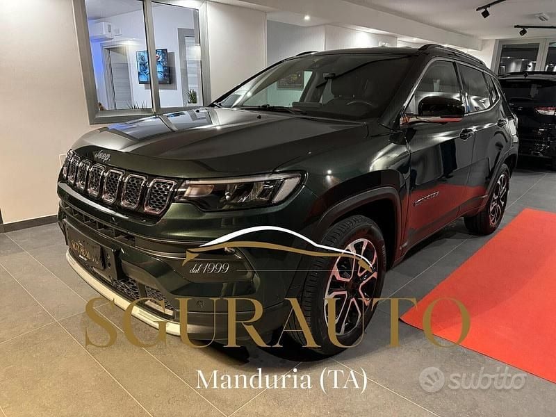 Verde Usata 2021 Jeep Compass Limited SUV | 17.990 € (Buon prezzo) - Immagine 1/4