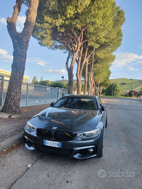 Usata BMW 420 190 CV (139 kW) 2015 Grigio Coupé
