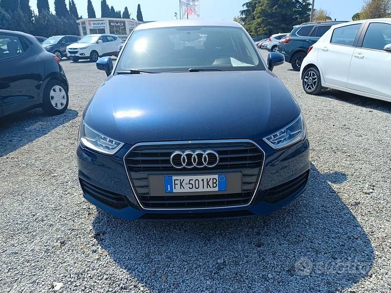 Usata Audi A1 Design 116 CV (85 kW) 2016 Blu Utilitaria
