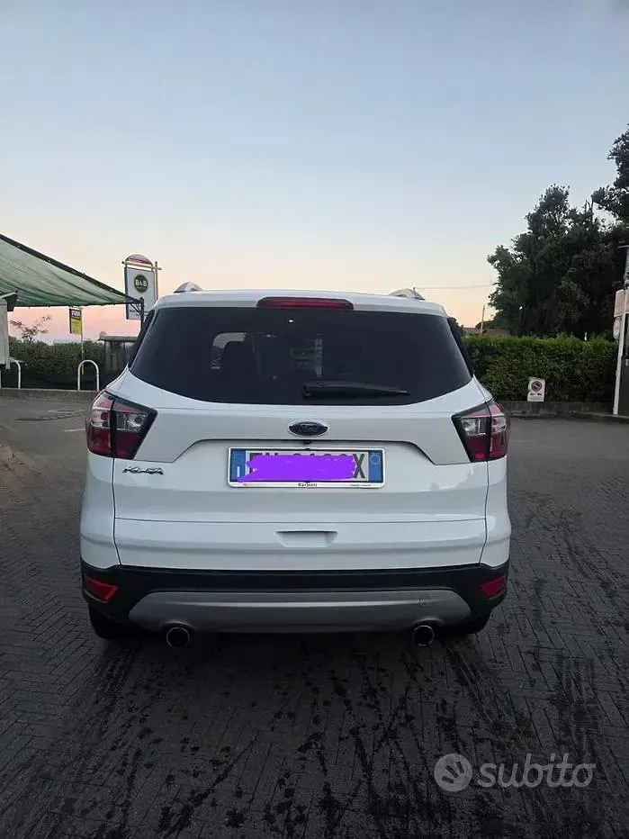 Usata Ford Kuga Titanium 120 CV (88 kW) 2018 Bianco SUV