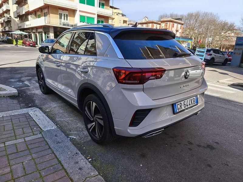 Usata VW T-Roc R-line 150 CV (110 kW) 2023 Bianco SUV