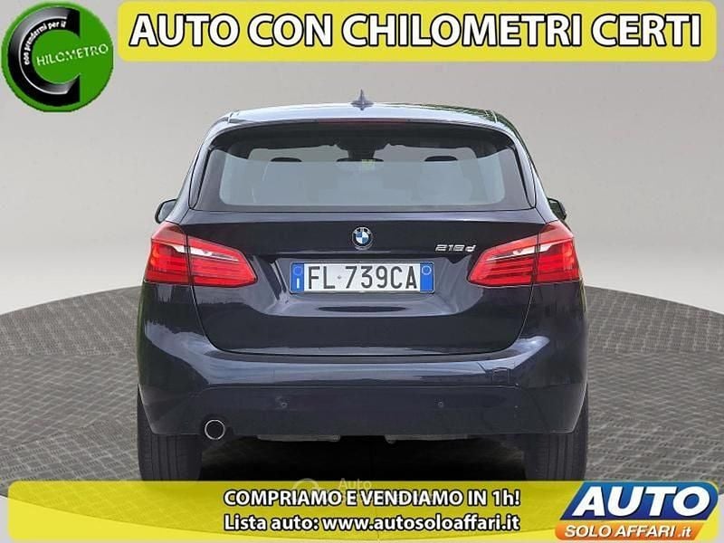 Usata BMW 220 Active Tourer 116 CV (85 kW) 2017 Blu Monovolume