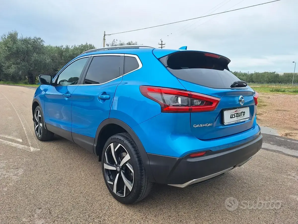 Usata Nissan Qashqai Tekna 116 CV (85 kW) 2019 Blu SUV