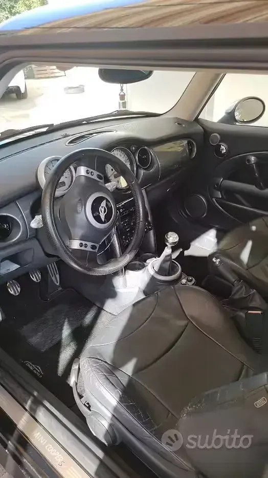 Usata Mini Cooper S 163 CV (119 kW) 2003 Grigio Utilitaria