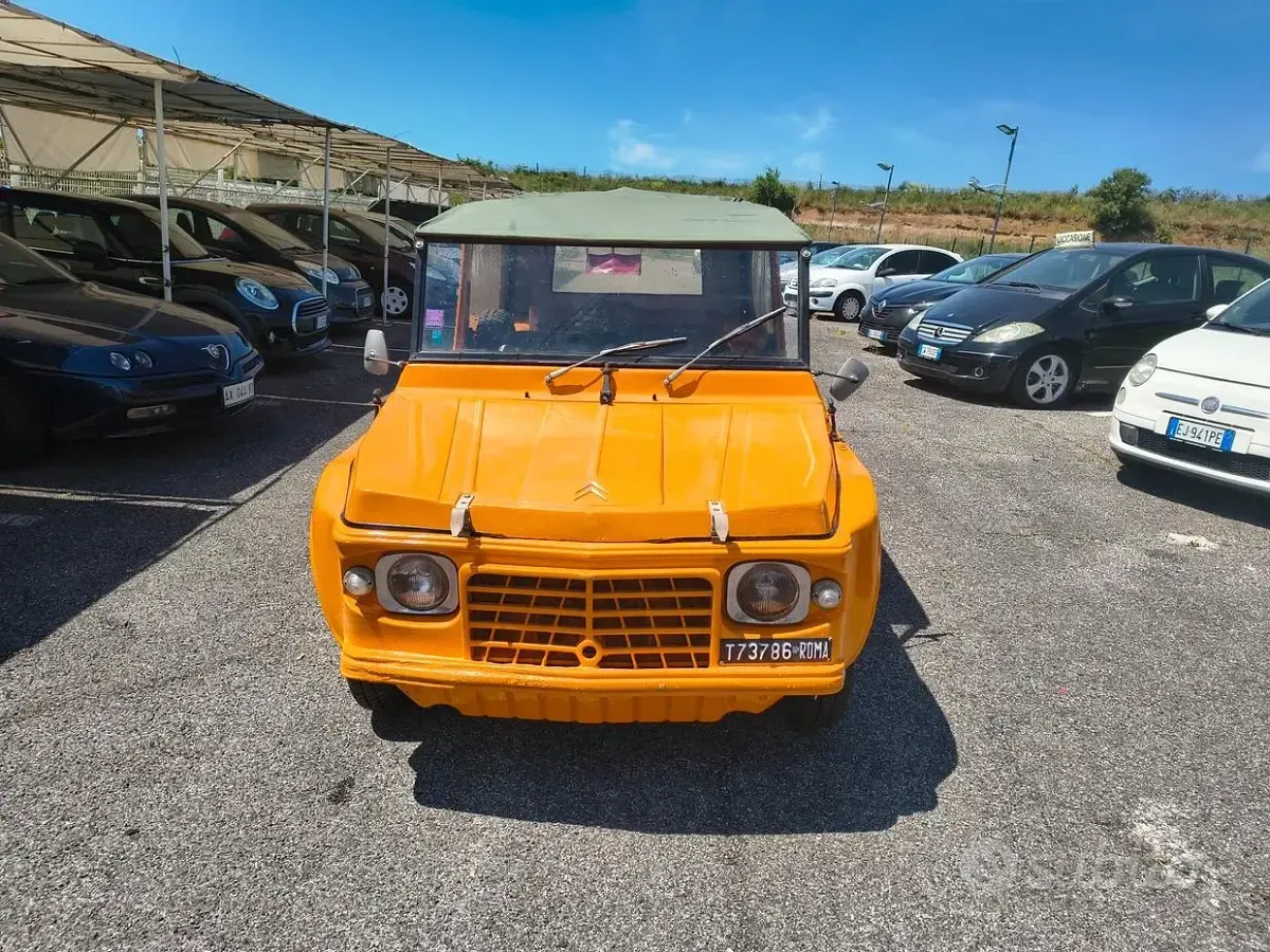 Usata Citroën Méhari 29 CV (21 kW) 1980 Arancione Cabrio