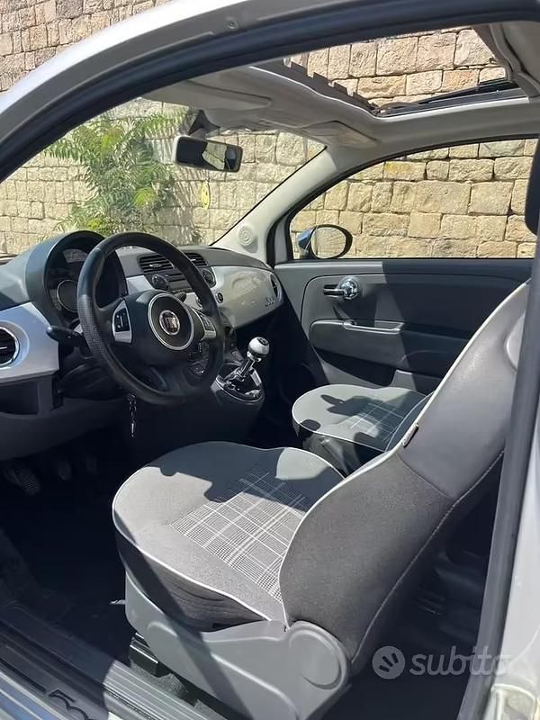 Usata Fiat 500 2009 Grigio Cabrio