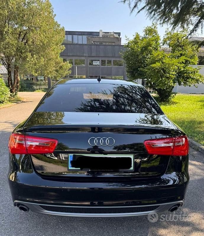 Usata Audi A6 S-Line 190 CV (139 kW) 2014 Nero Berlina