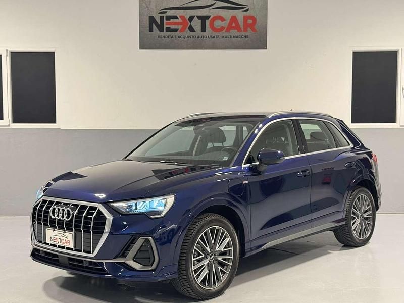 Blu/azzurro Usata 2022 Audi Q3 Sportback S-Line SUV | 32.700 € (Super prezzo) - Immagine 1/4