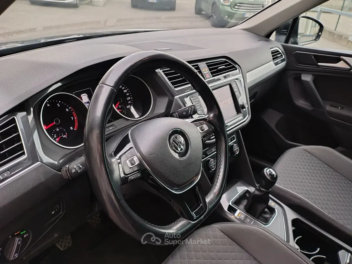 Usata VW Tiguan Style 125 CV (91 kW) 2017 Nero SUV