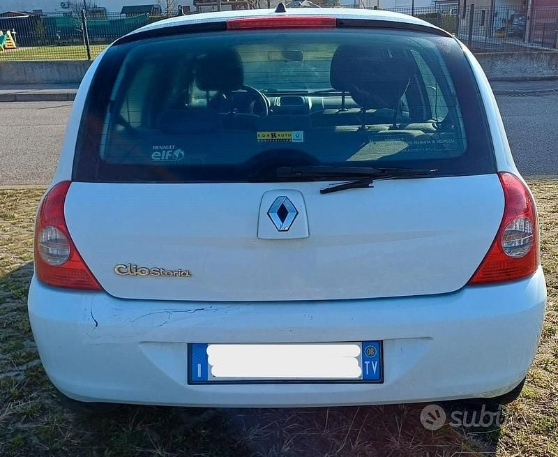 Usata Renault Clio II 2008 Bianco Utilitaria