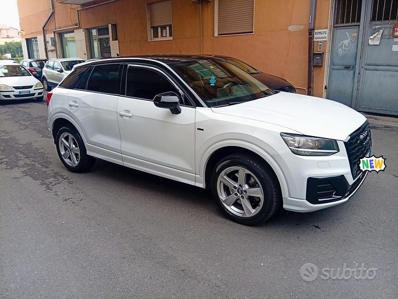 Usata Audi Q2 S-Line 116 CV (85 kW) 2018 Bianco SUV
