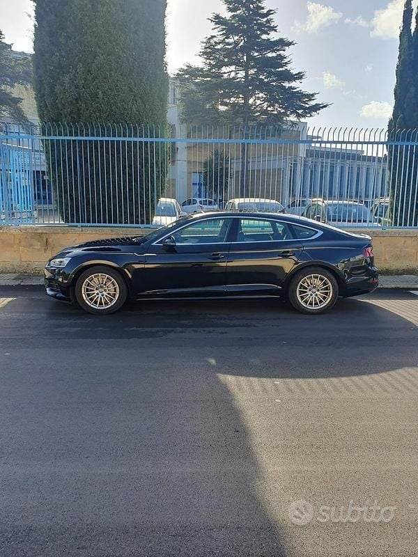 Usata Audi A5 190 CV (139 kW) 2018 Nero Coupé