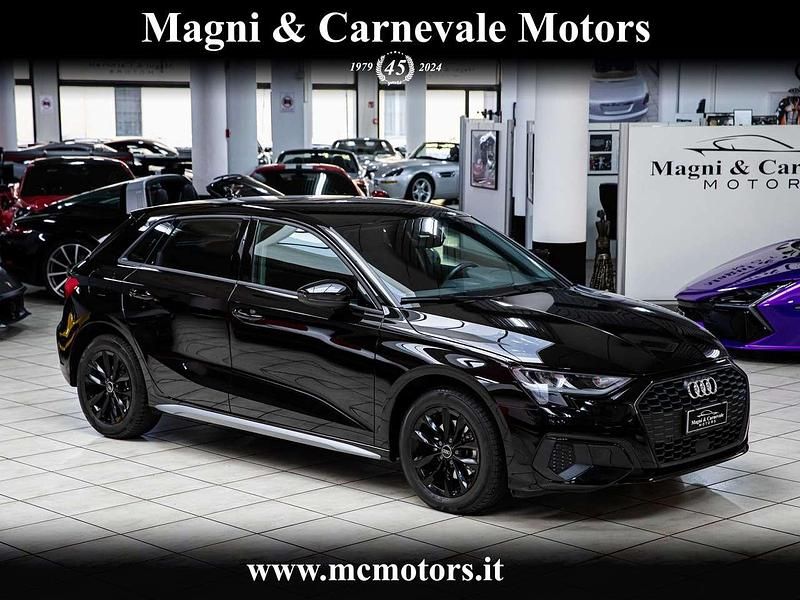 Usata Audi A3 150 CV (110 kW) 2024 Nero Berlina