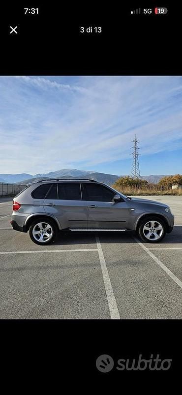 Usata BMW X5 235 CV (172 kW) 2008 Grigio SUV