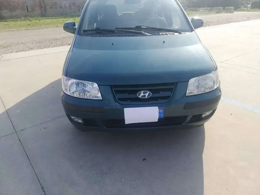 Usata Hyundai Matrix Style 82 CV (60 kW) 2004 Blu/azzurro Monovolume