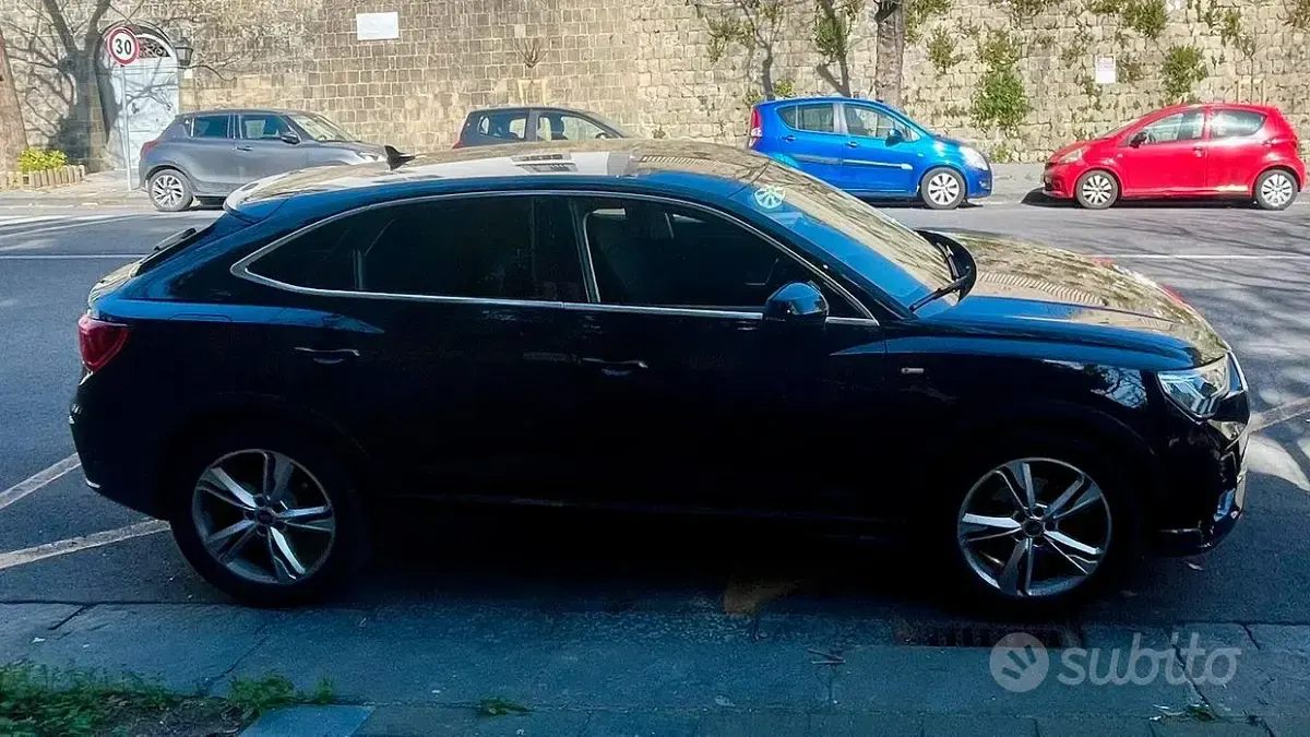 Usata Audi Q3 Sportback 150 CV (110 kW) 2021 Nero SUV