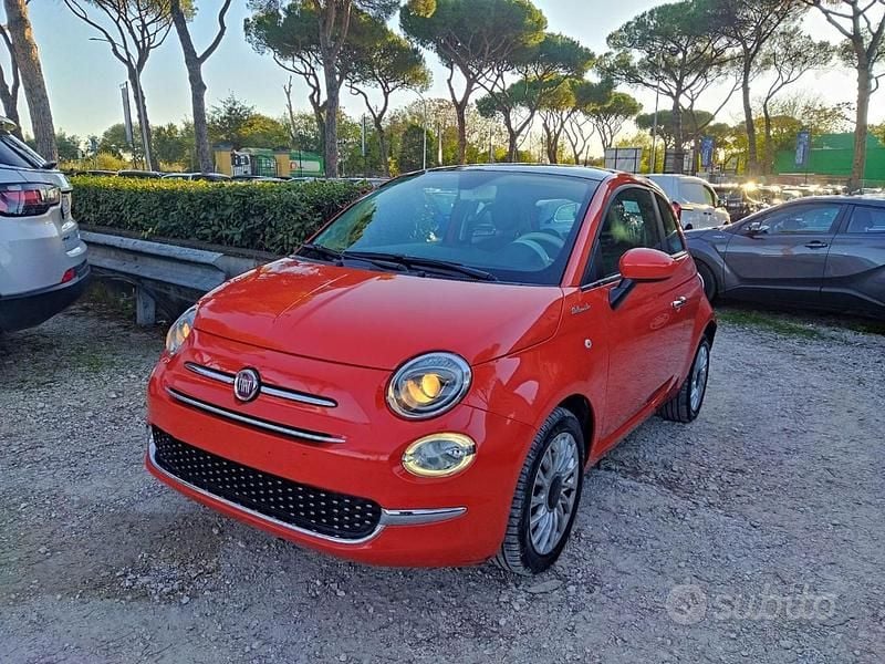 Usata Fiat 500 Dolcevita 70 CV (51 kW) 2022 Arancione Berlina