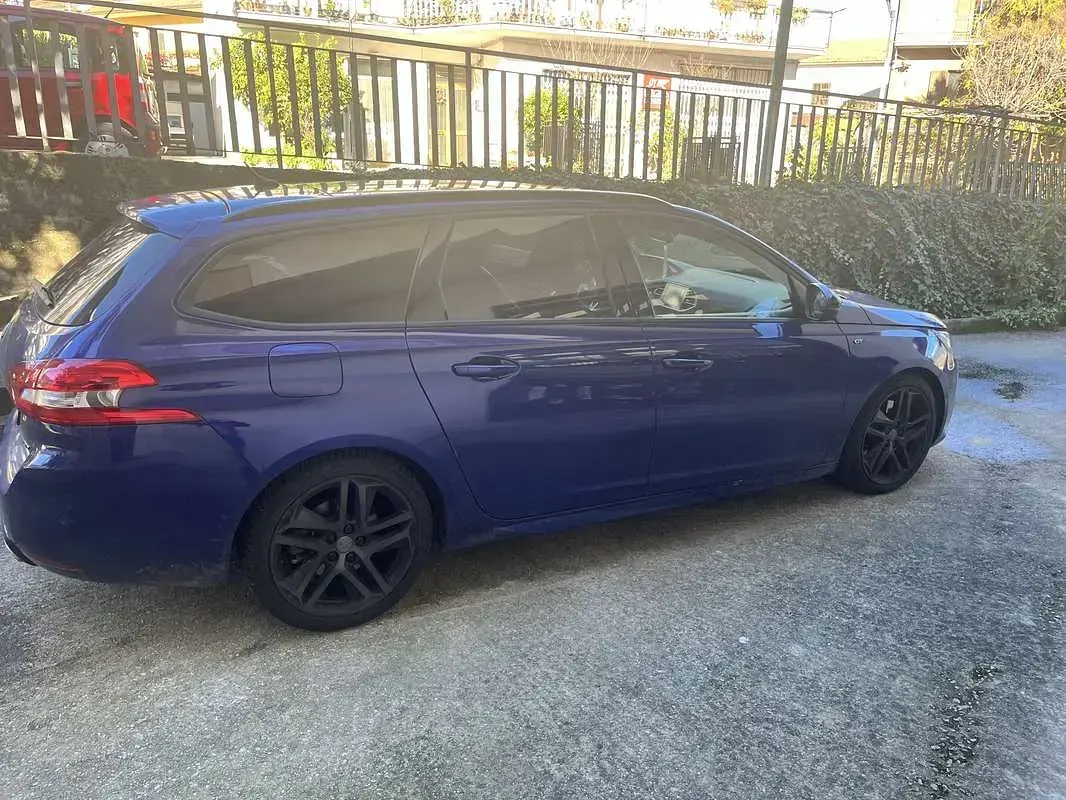 Usata Peugeot 308 GT 177 CV (130 kW) 2019 Blu/azzurro Station wagon