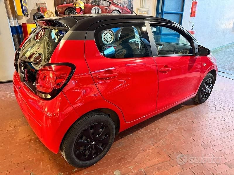 Usata Citroën C1 Feel 70 CV (51 kW) 2018 Rosso Utilitaria