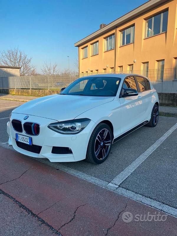Usata BMW 116 2014 Bianco Utilitaria