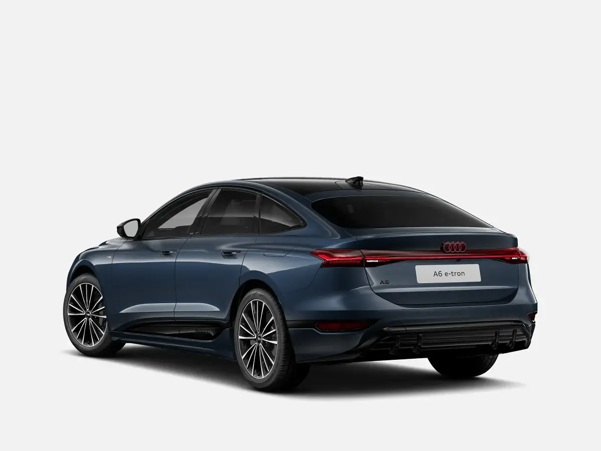 Nuova Audi A6 e-tron S-Line 269 kW (367 CV) 2025 Blu plasma metallizzato