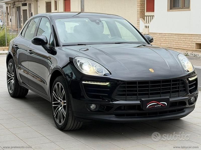 Usata Porsche Macan 250 CV (183 kW) 2016 Nero SUV