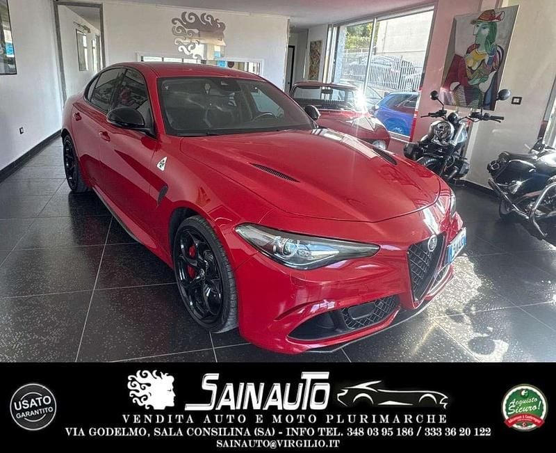 Usata Alfa Romeo Giulia Quadrifoglio 510 CV (375 kW) 2018 Rosso Berlina