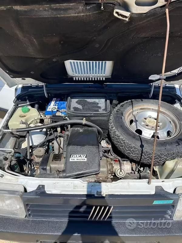 Usata Fiat Panda 50 CV (36 kW) 1992 Bianco Utilitaria