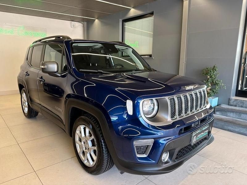 Usata Jeep Renegade Limited 131 CV (96 kW) 2021 Blu/azzurro SUV