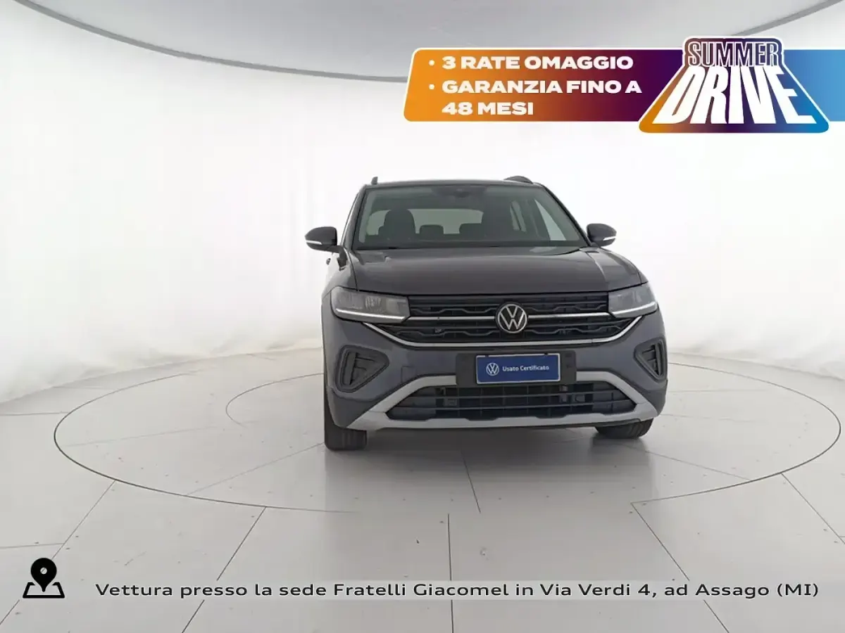 Usata VW T-Cross Edition 95 CV (69 kW) 2024 Grigio SUV