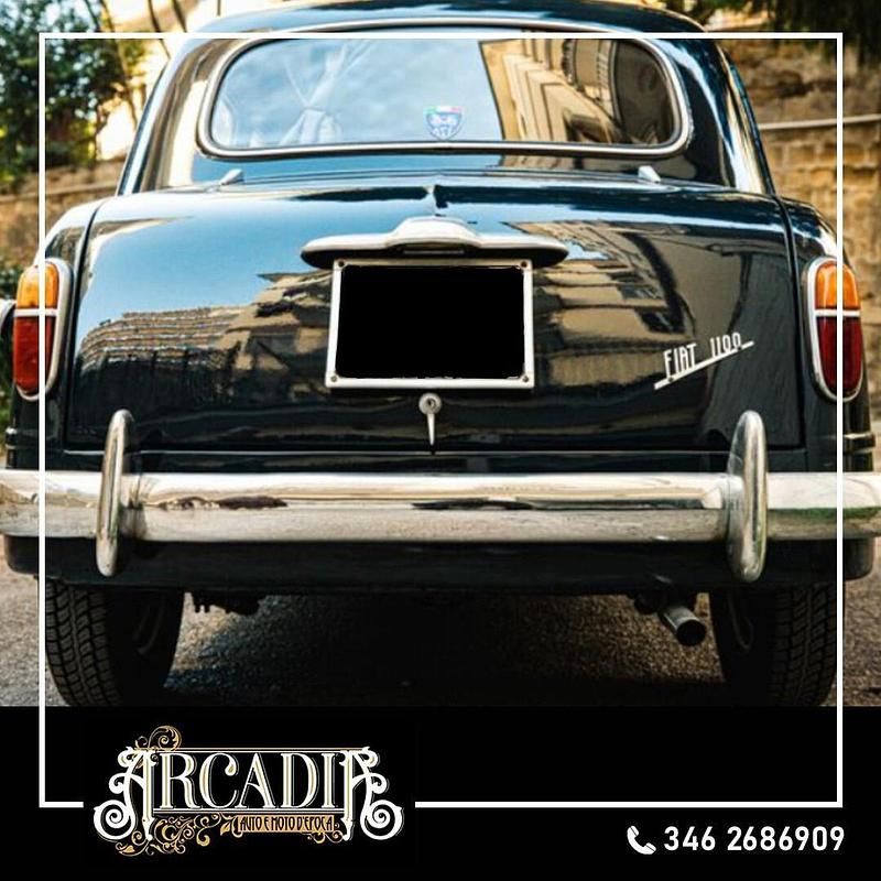 Usata Fiat 1100 35 CV (25 kW) 1956 Blu Berlina