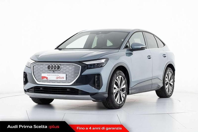 Usata Audi Q4 Sportback e-tron Advanced 88 kW (121 CV) 2024 Blu/azzurro SUV