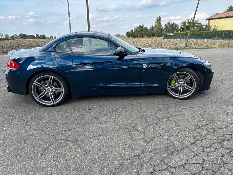 Usata BMW Z4 M Sport 2014 Blu Cabrio