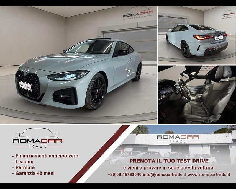 Usata BMW 420 M Sport 190 CV (139 kW) 2021 Grigio Coupé