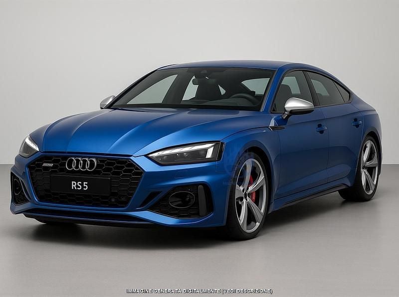 Usata Audi RS5 Sportback Performance 470 CV (345 kW) 2024 Blu Utilitaria