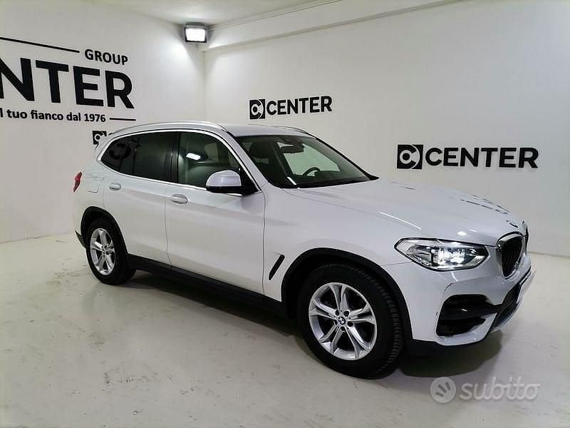 Usata BMW X3 Advantage 190 CV (139 kW) 2019 Bianco SUV