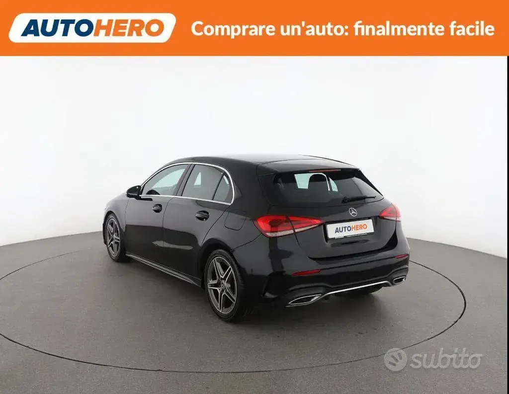 Usata Mercedes A180 Premium 116 CV (85 kW) 2019 Nero Berlina