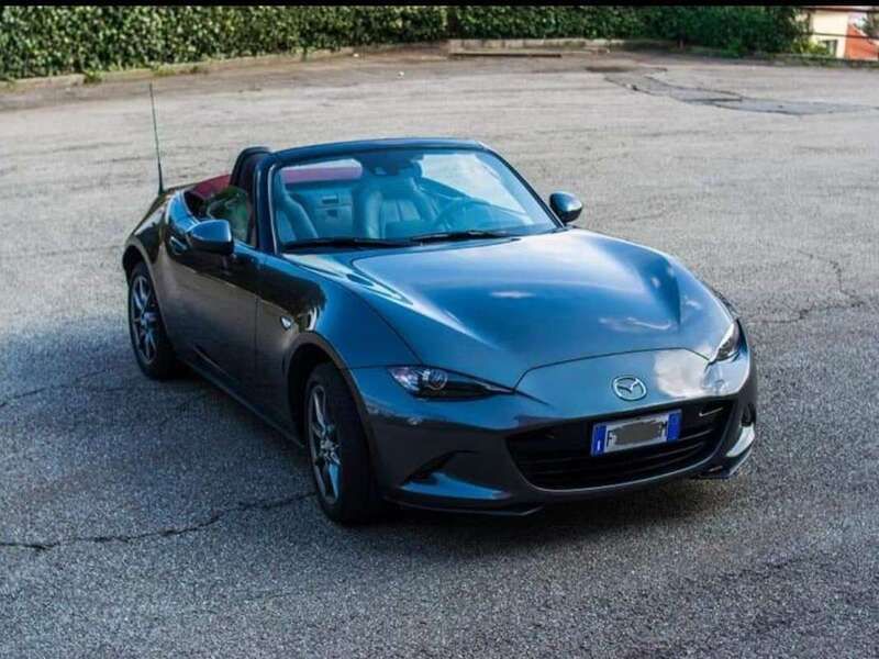 Usata Mazda MX5 Edition 131 CV (96 kW) 2018 Grigio Cabrio