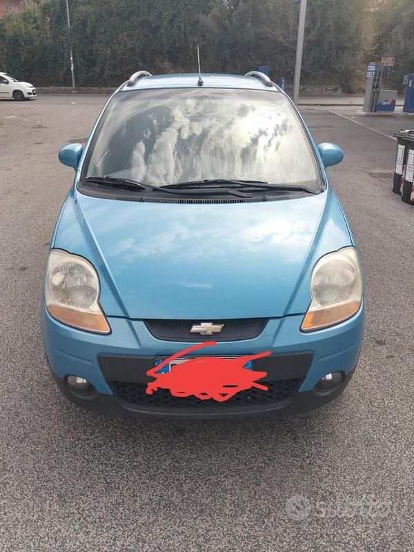 Usata Chevrolet Matiz 67 CV (49 kW) 2008 Blu Utilitaria