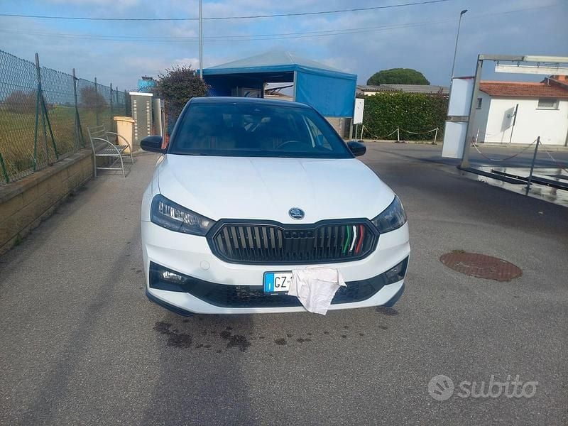 Usata Skoda Fabia Monte Carlo 116 CV (85 kW) 2025 Bianco Coupé