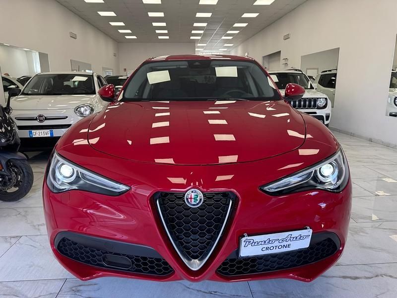 Usata Alfa Romeo Stelvio Super 160 CV (117 kW) 2020 Rosso SUV