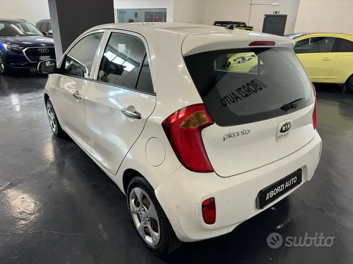 Usata Kia Picanto 69 CV (50 kW) 2015 Bianco Utilitaria