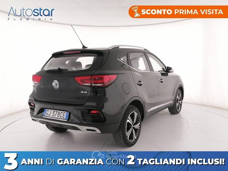 Usata MG ZS Comfort 106 CV (77 kW) 2022 Nero SUV