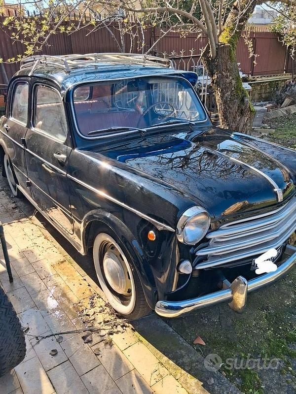 Usata Fiat 1500 1950 Nero Berlina